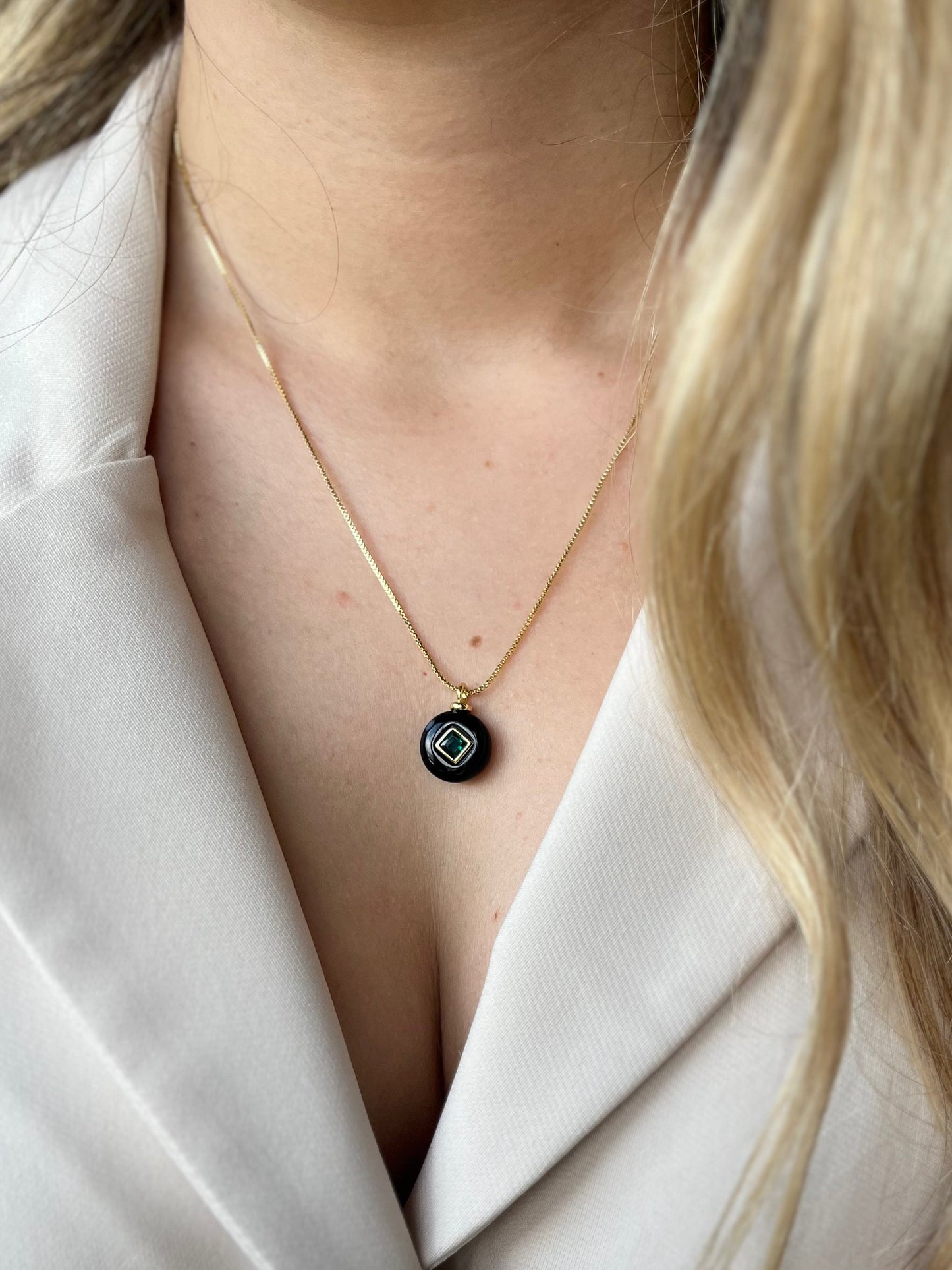 Piedra Natural Agata Negra