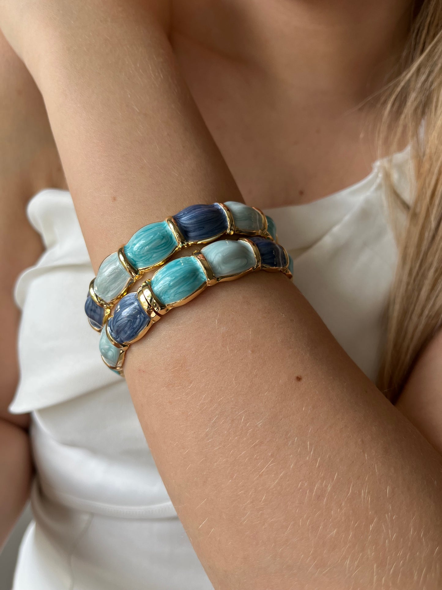 Brazalete de rodio