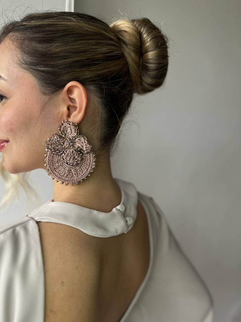 Aretes en Crochet