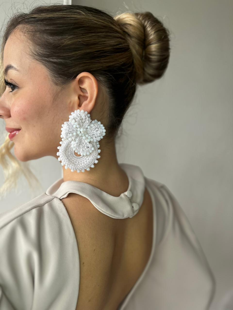 Aretes en Crochet