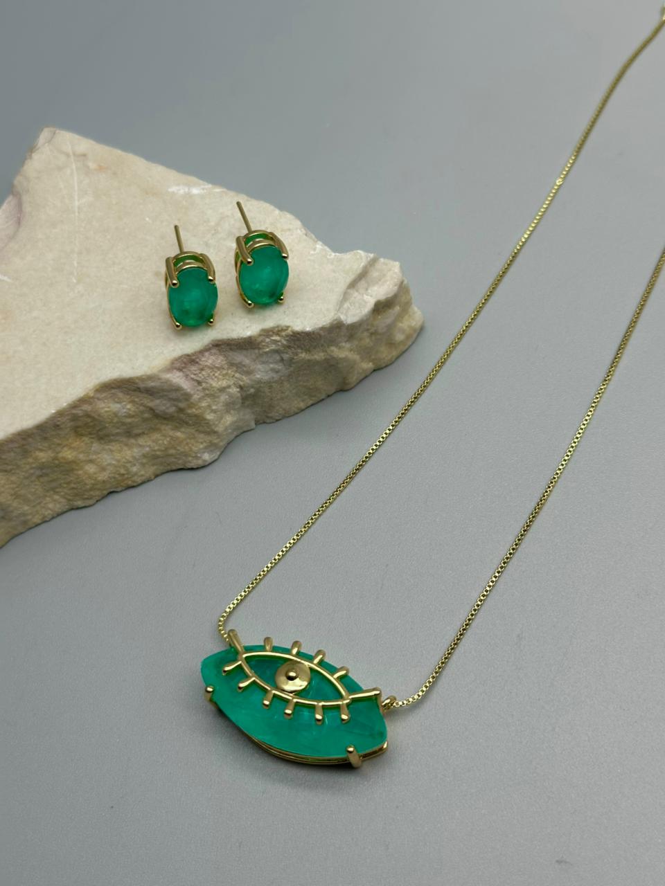 Set Esmeralda Ojo