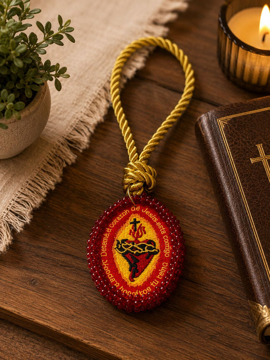 Medallón de Protección Sagrado Corazón de Jesús