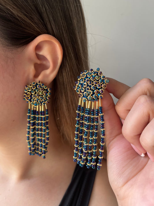 Aretes con Mostacilla