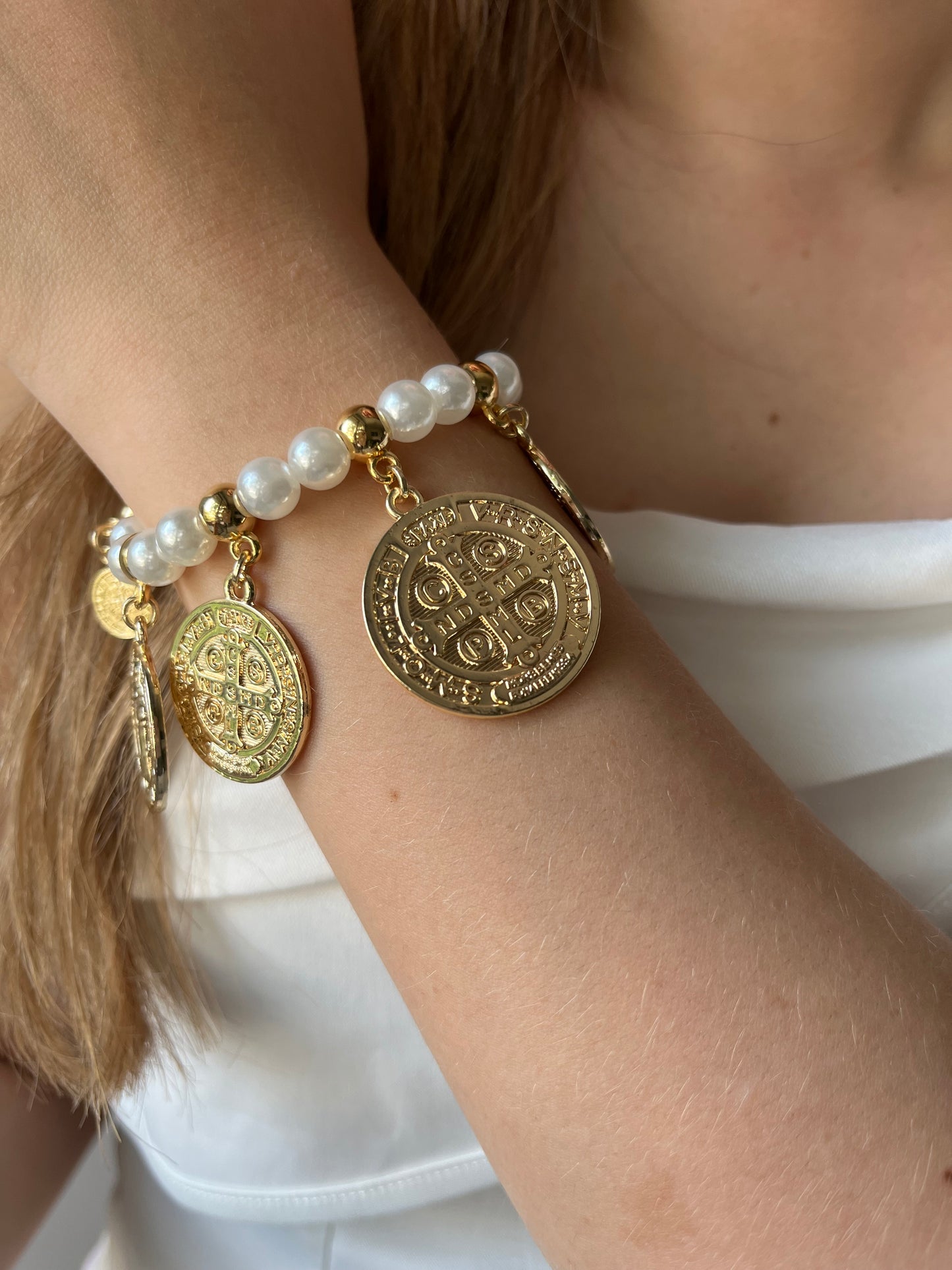 Pulsera en perla de San Benito