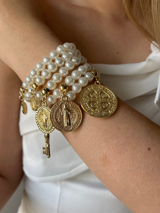Pulsera en perla de San Benito