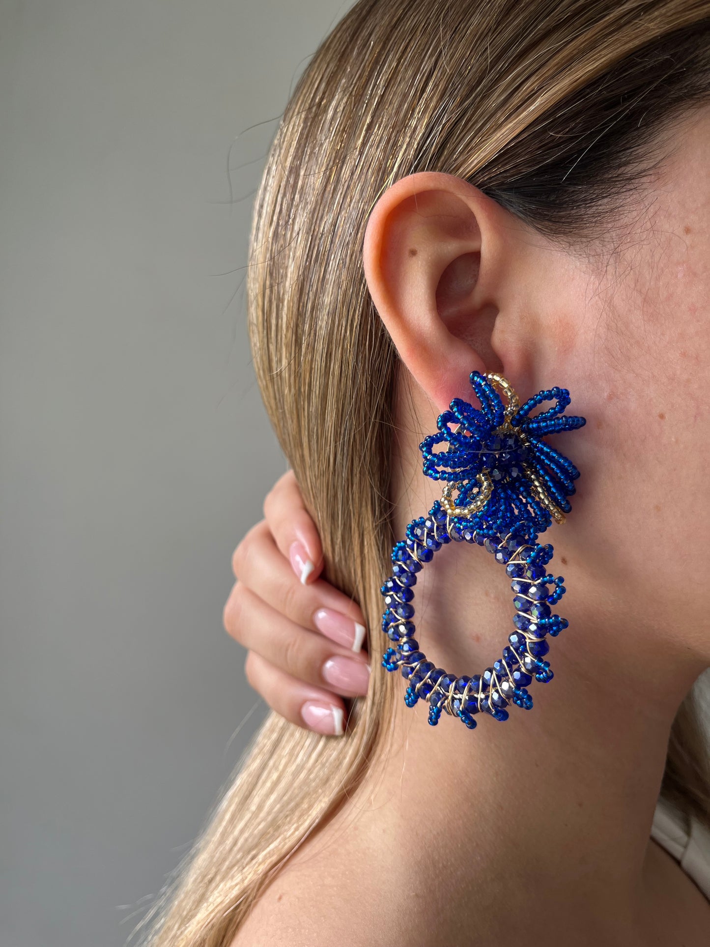 Aretes con Mostacilla