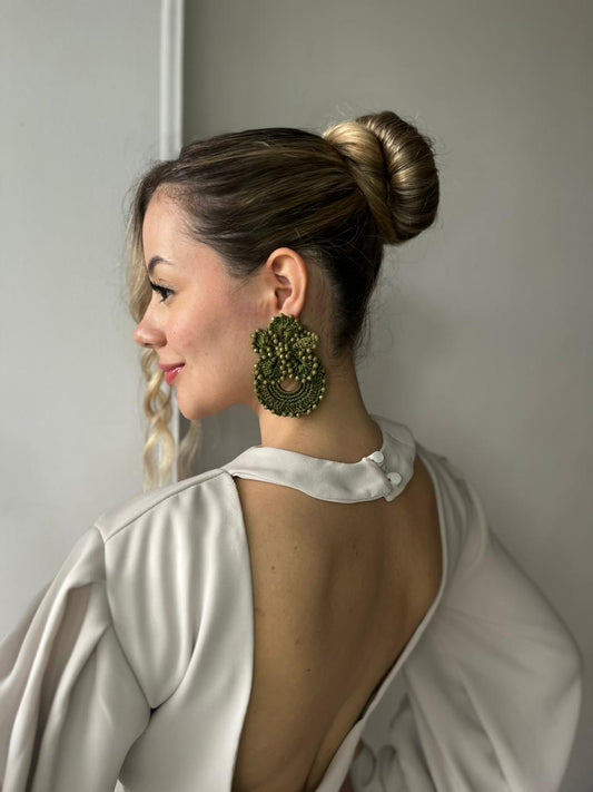 Aretes en Crochet