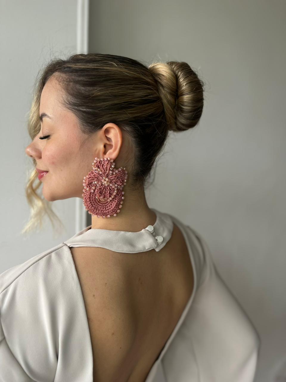 Aretes en Crochet