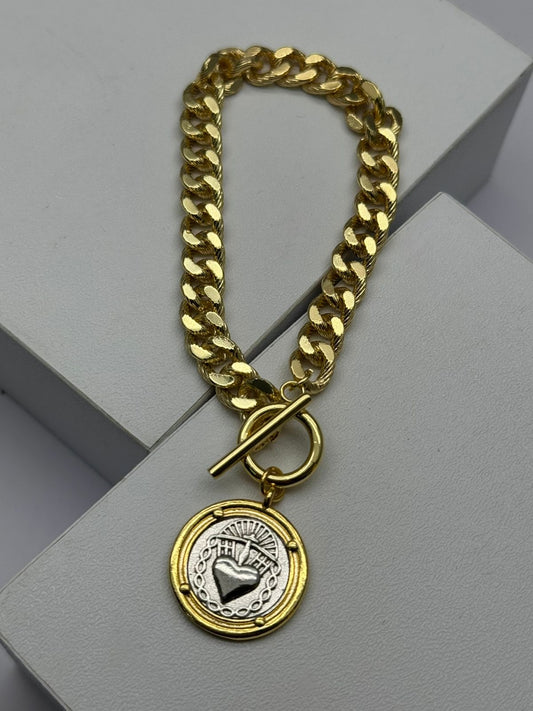 Pulsera con el sagrado Corazón