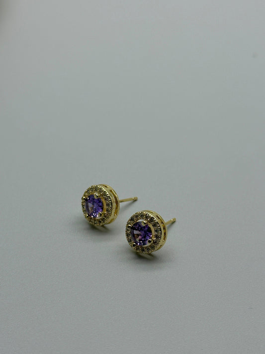 topo con piedra amatista