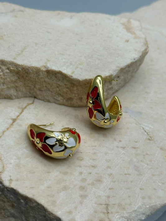 Gota de Flores Pintada