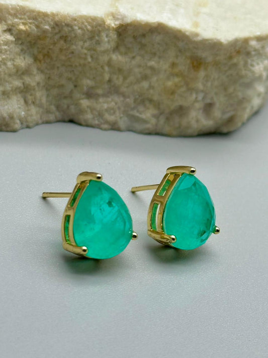 Topo gota Esmeralda 12mm