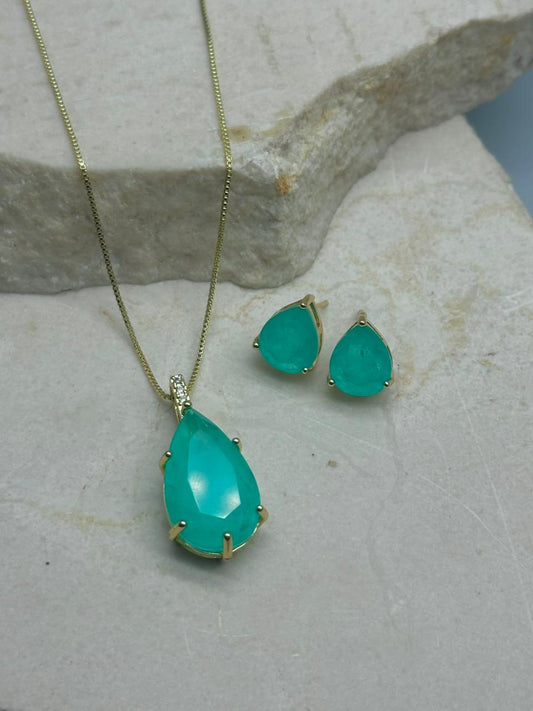 Set Esmeralda Maxi Gota