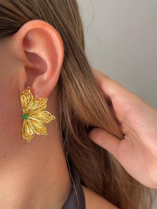 Arete Cinco Hojas
