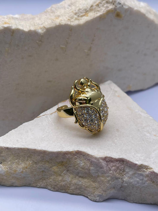 Anillo de insectos Covergold Rodinado