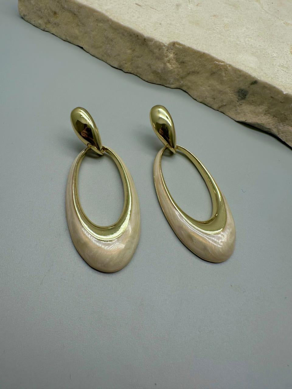Aretes covergold esmaltado
