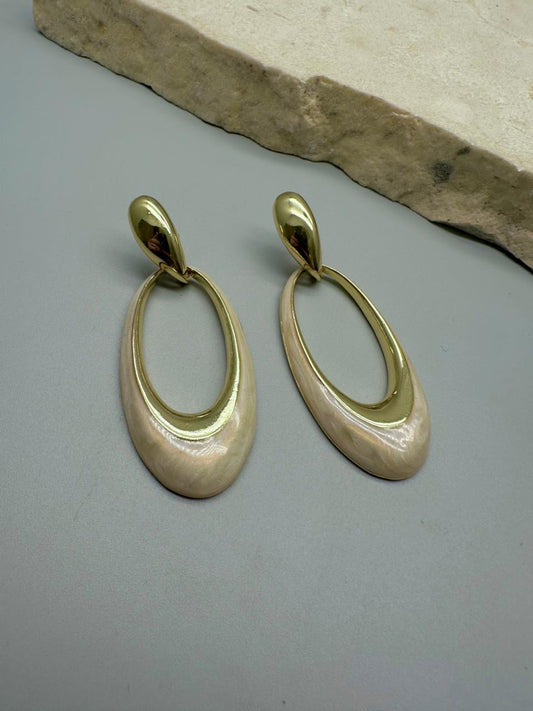 Aretes covergold esmaltado