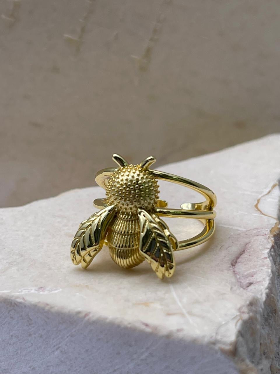 Anillo de insectos Covergold Rodinado